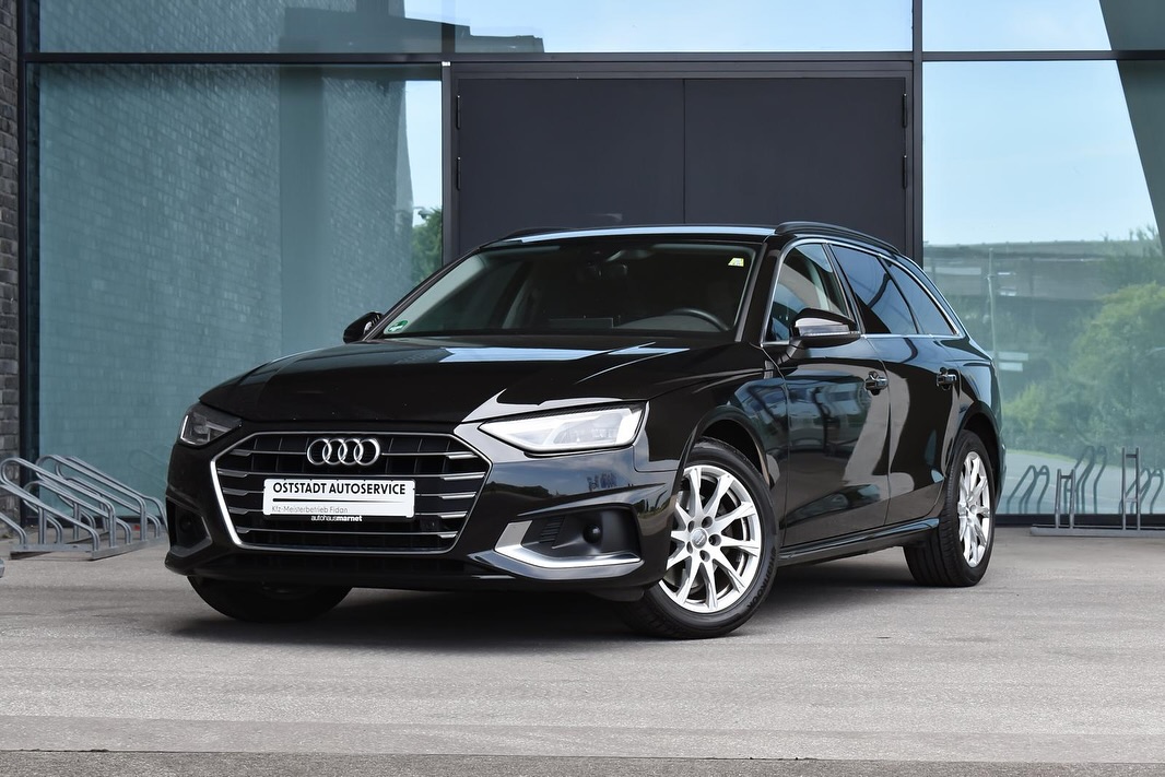 Audi A4 Avant 35 TDI aus dem Gebrauchtwagenangebot, Frontansicht