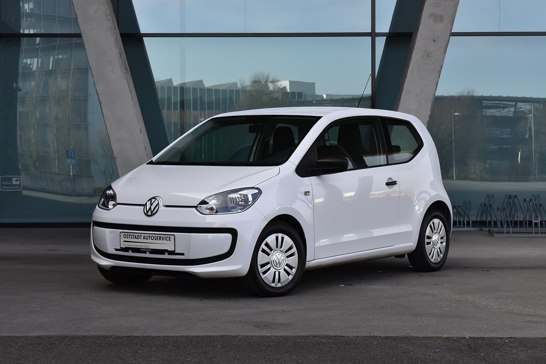 VW up! aus dem Gebrauchtwagenangebot, Frontansicht